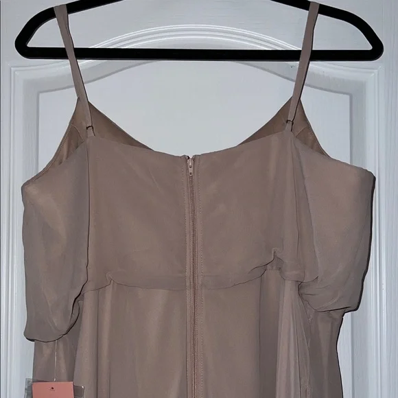 Birdy Grey Gwenne Taupe Dress Size XXL NWT - Picture 6 of 8
